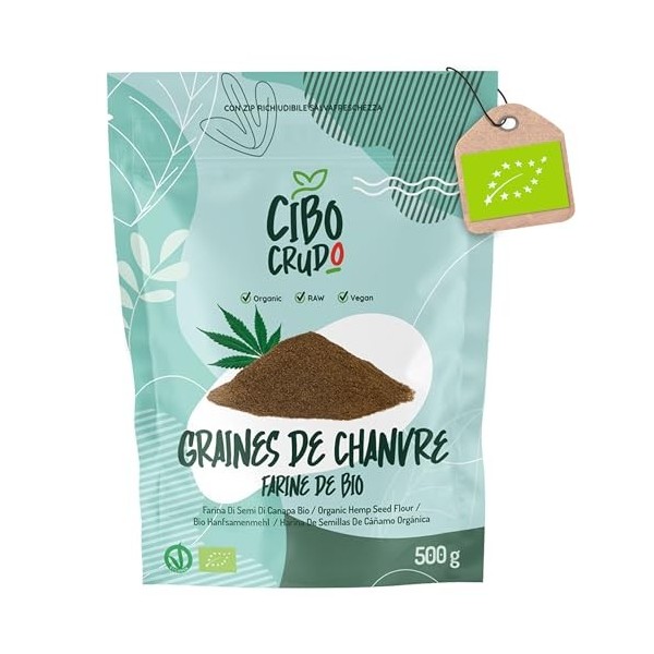 Farine de Souchet Bio - 250g. Noix Tigrée Moulue Parfait Pour la Pâtisserie Naturel et Sans Additifs de Cyperus Esculentus Pa...