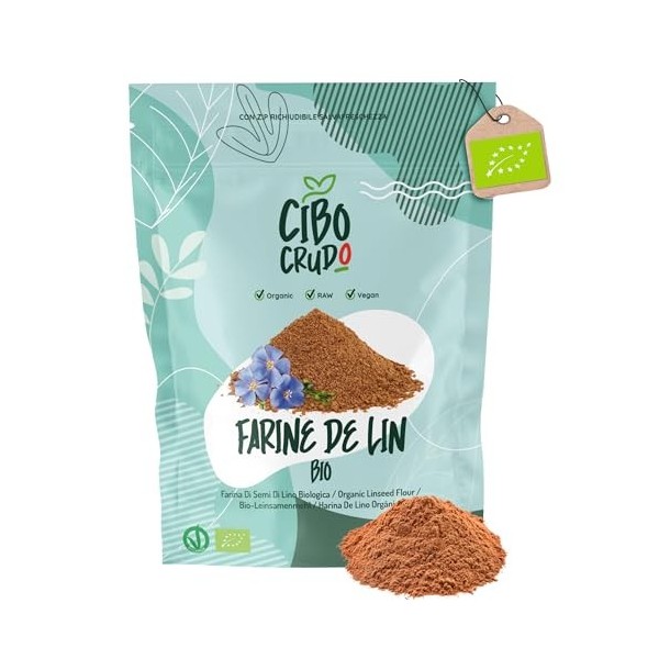 Farine de Souchet Bio - 250g. Noix Tigrée Moulue Parfait Pour la Pâtisserie Naturel et Sans Additifs de Cyperus Esculentus Pa...