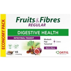 Ortis Cubes à mâcher Fruits & Fibre - 45 Eco Pack