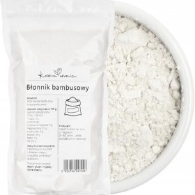 Farine de Bambou – Fibre Naturelle de Bambou | Riche en Fibres, Idéale pour la Cuisine et la Pâtisserie | KUCHNIA ZDROWIA 1 ...