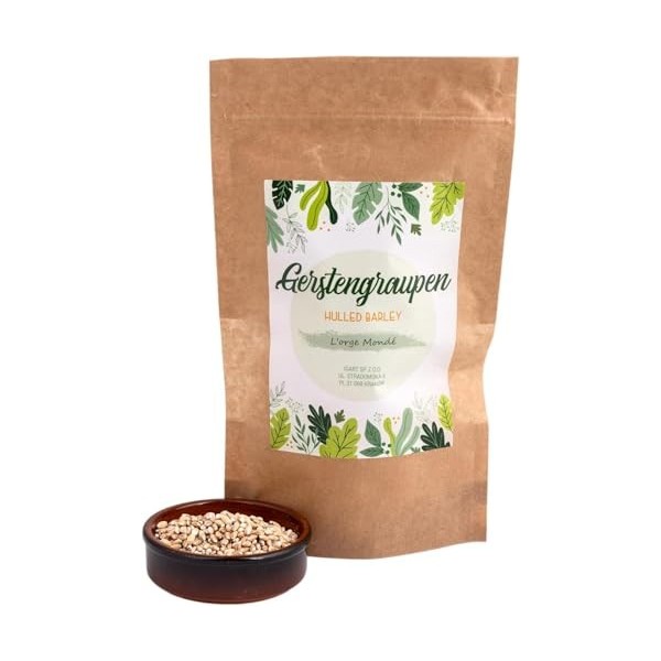 IGART Orge Perlé 2kg | Idéal pour la Soupe, les Salades ou le Ragoût | Riche en Protéines naturelles et en Fibres Alimentaire...