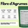 SaporePuro Fibre dagrumes 250 g - Fibre alimentaire - Épaississant, émulsifiant et stabilisant naturel - Idéal pour les glac