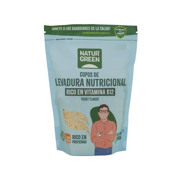 NATURGREEN LEVADURA NUTRICIONAL convencional copos 150gr – convient à ceux qui recherchent un produit fiable au quotidien, so...