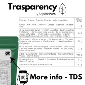 SaporePuro Fibre de Bambou de qualité alimentaire - 100 gr - farine faible en glucides