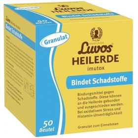 Luvos Heilerde imutox Kapseln bindet Schadstoffe, 50 pc Sachets