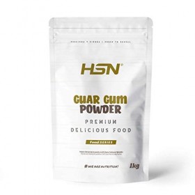 HSN Gomme de Guar en poudre - 1 Kg - Épaississant alimentaire - Fibres solubles pour lépaississement - Sans gluten, sans lac ...