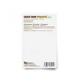 HSN Gomme de Guar en poudre - 1 Kg - Épaississant alimentaire - Fibres solubles pour lépaississement - Sans gluten, sans lac ...