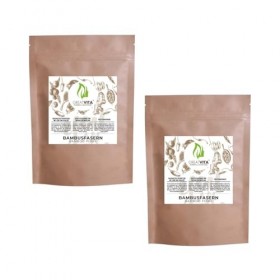 GreatVita Fibres de bambou 1600 g | Qualité supérieure | Faible teneur en glucides | Farine de bambou