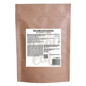 GreatVita Fibres de bambou 1600 g | Qualité supérieure | Faible teneur en glucides | Farine de bambou