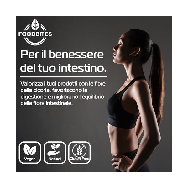 Poudre dInuline 500g - Fibre Prébiotique pour le Maintien Physiologique de lIntestin - Inuline de Chicorée 100% Pureté