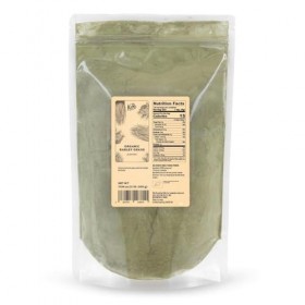 KoRo - Poudre dherbe dorge bio 500 g - Super aliment issu de lagriculture biologique contrôlée, sans additifs Fibre alimentaire