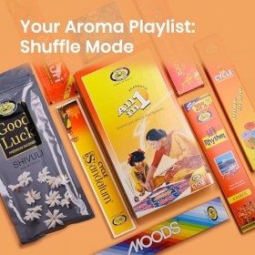 SNUNGPHIR Cycle Pure All in One Agarbathies wiith Free Kumkum & Turmeric Powder - Pack of 2