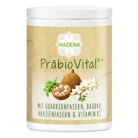 MADENA PrébioVital - 300 g - Fibres prébiotiques pour favoriser la digestion - Avec poudre de baobab et de fibres dacacia - 