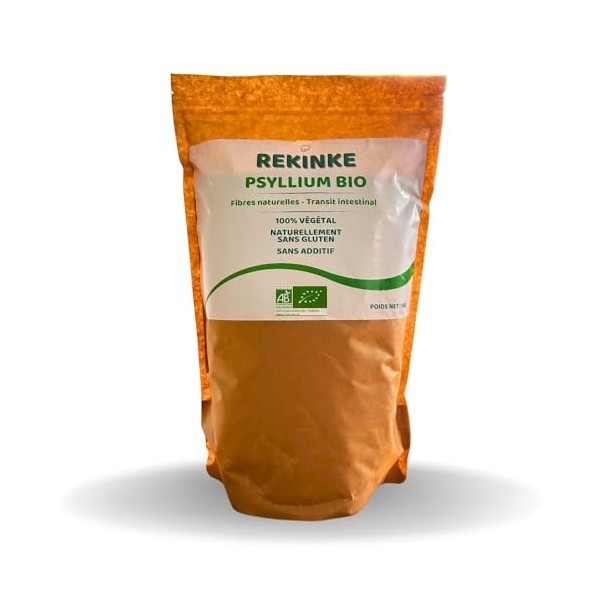 Psyllium blond tégument BIO 1kg REKINKE