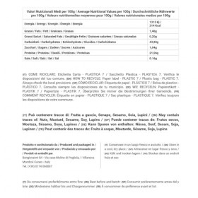 Bongiovanni Bontà Naturali Slow Carb - mélange de farine à faible indice glycémique 500g