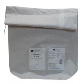 BONGIOVANNI FARINE E BONTA NATURALI Farine de Konjac poudre de Glucomannane 5Kg