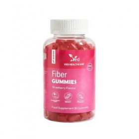 Ved Bonbons à mâcher en fibres aromatisées à la fraise, 308 mg par portion, 60 articles à mâcher, 30 jours dapprovisionnemen