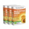 Santarome - Ruche Royale - Gelée Royale 1000mg Bio - Complément alimentaire immunité - Formule titrée en 10-HDA - Lot de 3 x 