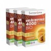 Santarome - Gelée Royale 4000mg Bio - Complément alimentaire immunité - Fortement dosé en Gelée Royale Bio 4000mg - Lot de 3 