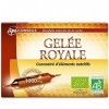 Yves Ponroy - Gelée royale Bio 100% naturelle - Anti-fatigue et fortifiant - 10 ampoules