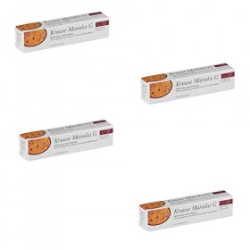 Kruuse Manuka G pommade au Miel | Pack de 4 | 4 x 15 g | Gel cicatrisant au Miel | pour Application sur la Peau en Cas de ble