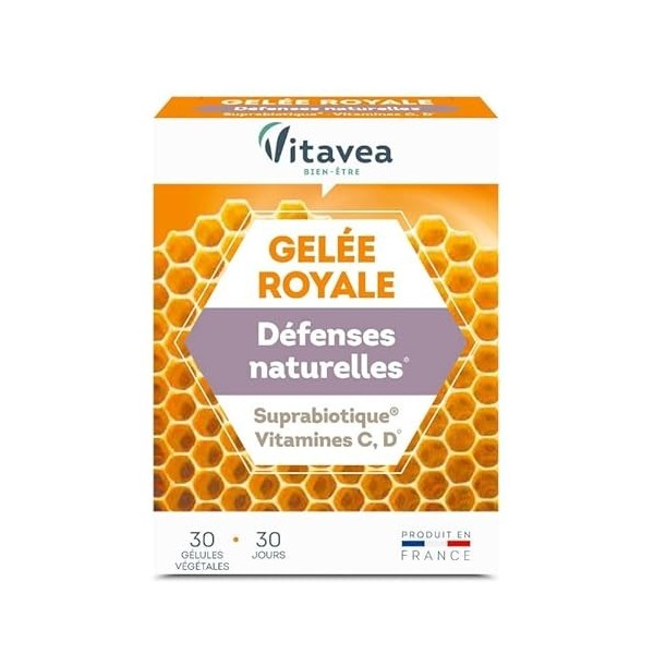 GELÉE ROYALE DÉFENSES NATURELLES 14G, VITAVEA, LOT DE 2