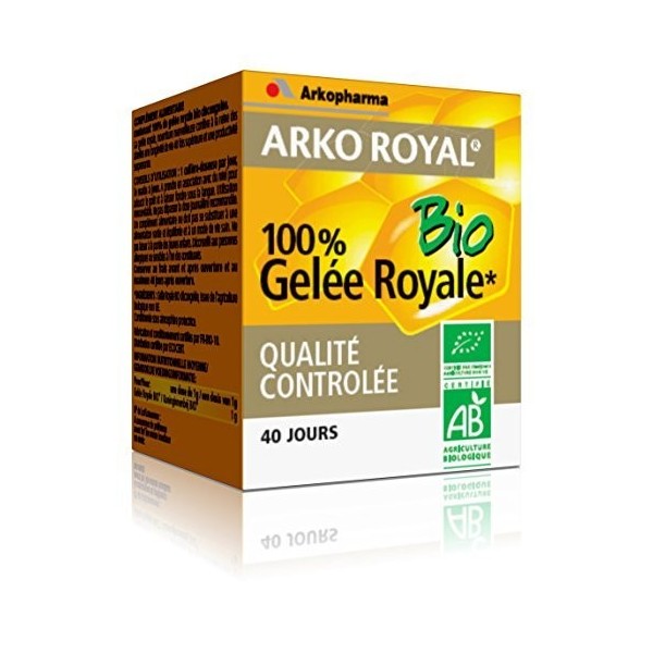 ARKOPHARMA Gelée Royale Bio ArkoRoyal - pot de 40g by Arkopharma