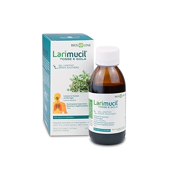 LARIMUCIL TOSSE GOLA 120 ML