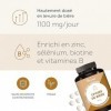 Levure de Bière 1100 mg – Efficacité Prouvée Sur les Cheveux – Pousse Cheveux, Ongles, Peau - Avec Zinc, Sélénium, Vitamines 