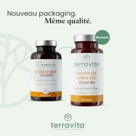 LEVURE DE BIÈRE Active BIO | Naturellement Riche en Biotine, Vitamines et Minéraux | Pousse des Cheveux, Ongles Forts et Peau