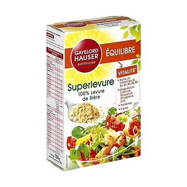SUPERLEVURE PAILLETTES 150G, GAYELORD HAUSER, LOT DE 4