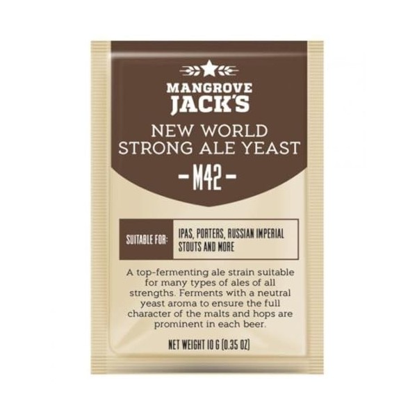 Levure à bière sèche New World Strong Ale M42-10g