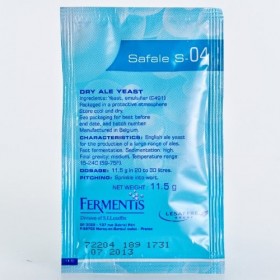 Fermentis Safale S-04 levure de bière supérieure 11,5 g