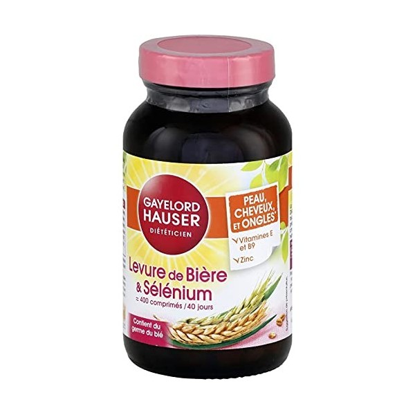 GAYELORD HAUSER - Levure De Bière Comprimés 160G - Lot De 4 - Vendu Par Lot