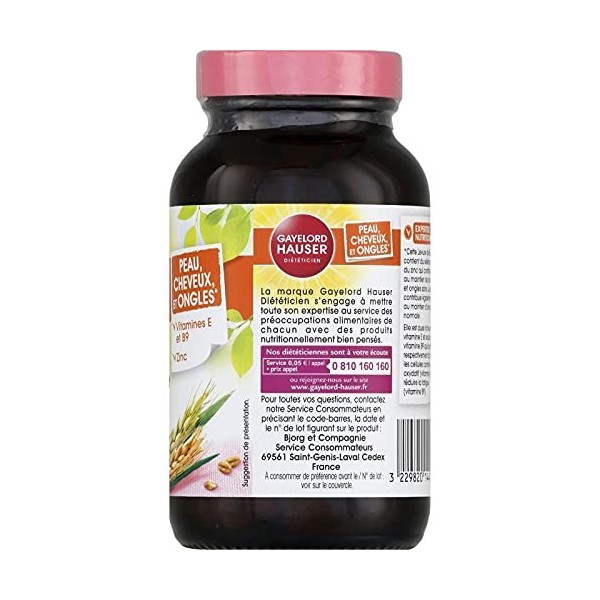 GAYELORD HAUSER - Levure De Bière Comprimés 160G - Lot De 4 - Vendu Par Lot