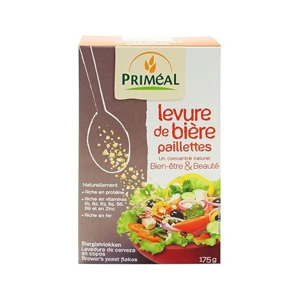 LEVURE DE BIÈRE PAILLETTES 175G, PRIMÉAL, UNITÉ