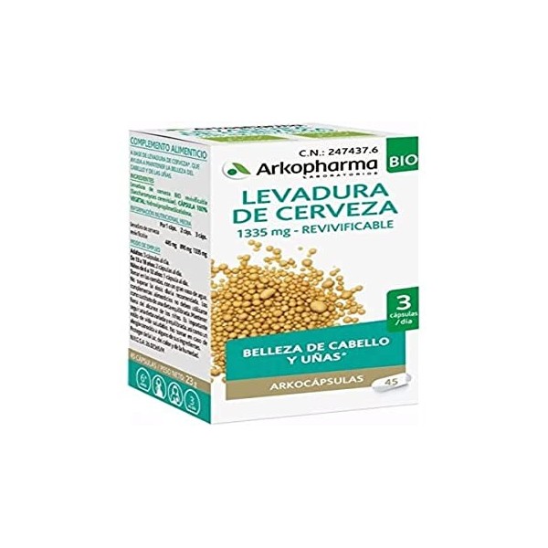 Arkoppharma Levadura Cerveza 48 Cap