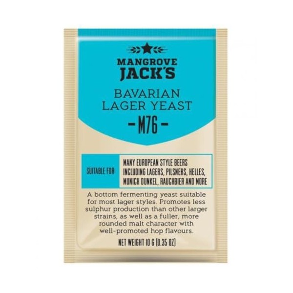 Levure à bière sèche Bavarian Lager M76 - 10g