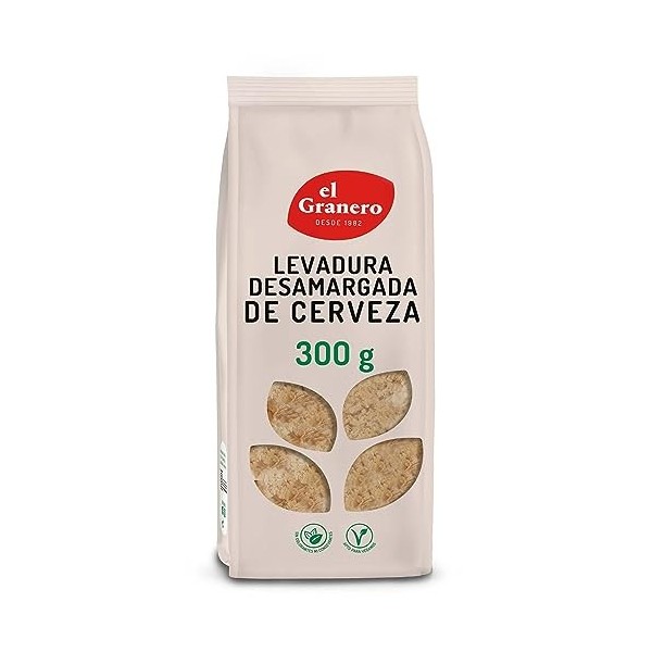 ELGRANERO LEVADURA DE CERVEZA desamargada 300gr. – produit spécialisé pour un usage quotidien, s’intègre facilement dans une 