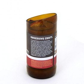 Torched Bouteille de bière Bougies – 60 Heures de Combustion – 226,8 Gram Bière Bougie 8 Ounces Blood Orange IPA