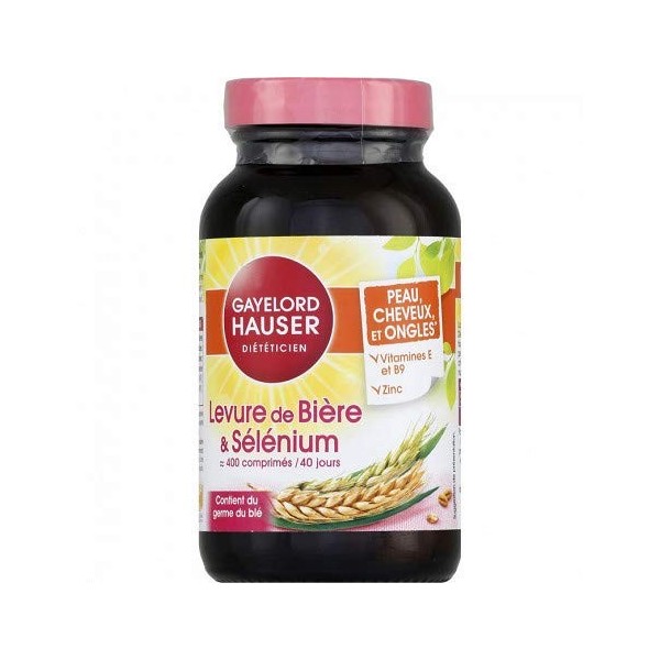 GAYELORD HAUSER - Levure De Bière Comprimés 160G - Lot De 3 - livraison offerte