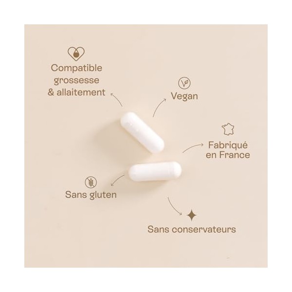 Jolly mama! Choline Mama | Bitartrate de Choline Brevetée | Vitacholine | Hautement Assimilable | Compatible Grossesse et All