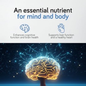 Ambervit Choline à haute dose 700 mg 150 gélules 5 mois Fonction hépatique, métabolisme lipidique, mémoire et fonctions céréb