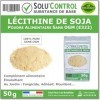 50 gr de Lécithine de Soja sans OGM en sachet refermable - Substance de Base - Complément Alimentaire - Émulsifiante - Jardin