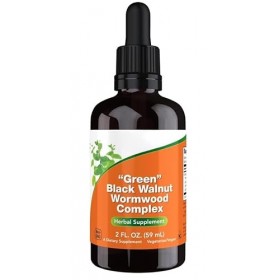 Botanical Digestive and Cleansing Support Black Walnut Liquid Herbal Formula 59 ml