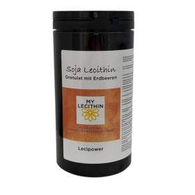 Granulés de lécithine de soja avec fraises | Qualité allemande | Végétalien