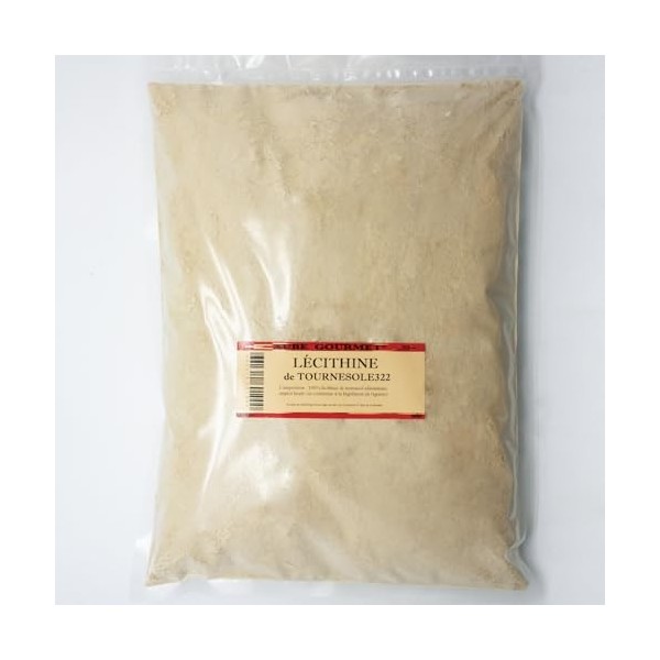 Lécithine de tournesol E322 - Sachet de 1 kg Lécithine