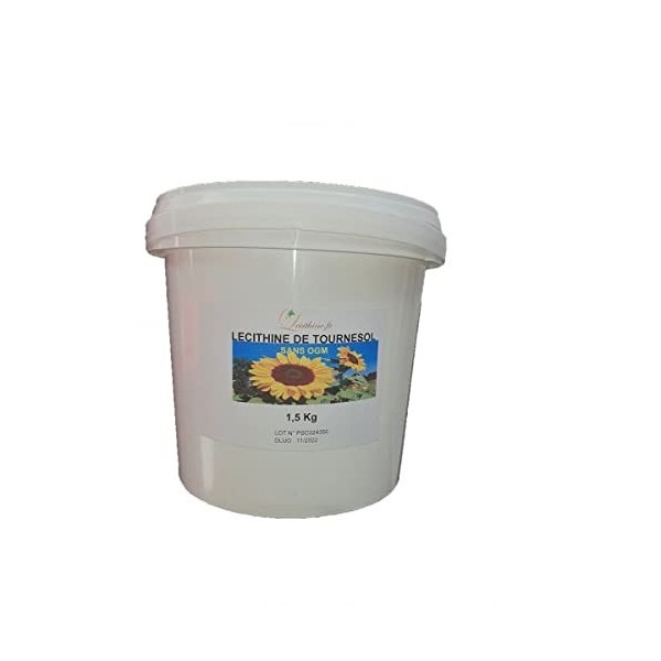 LECITHINE DE TOURNESOL CONVENTIONNELLE SANS OGM LIQUIDE EN SEAU DE 4,5 KG