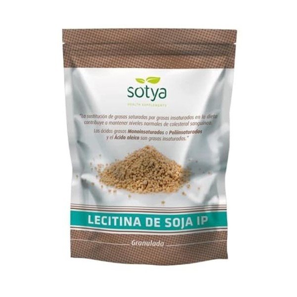 SOTYA LECITINA DE SOJA granulada 600gr. – s’intègre facilement dans une routine de tous les jours, soin conçu pour une utilis