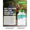 vit4ever Calcium – 400 comprimés avec 800 mg de calcium provenant de carbonate de calcium par portion quotidienne – Suffit po